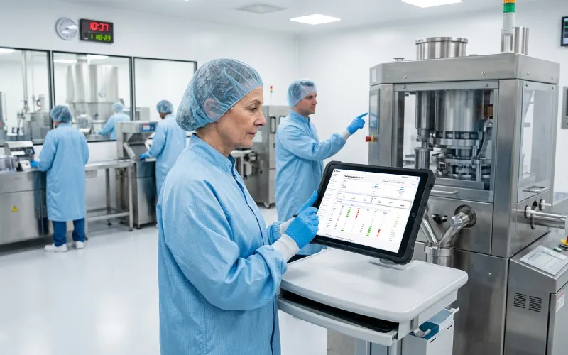 Pharmaceutical GMP maintenance documentation
