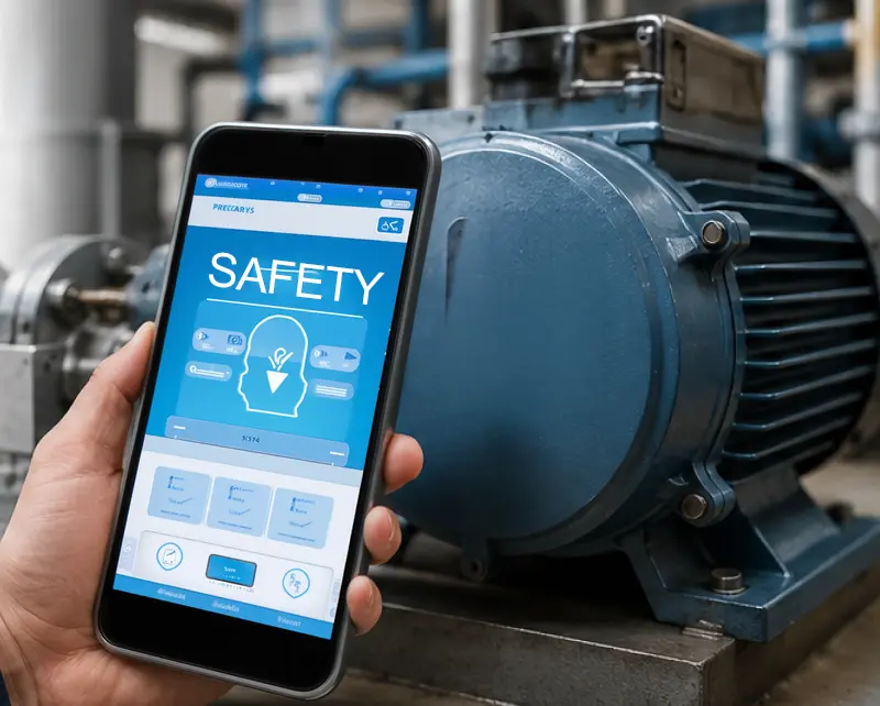 LOTO safety enforcement screen
